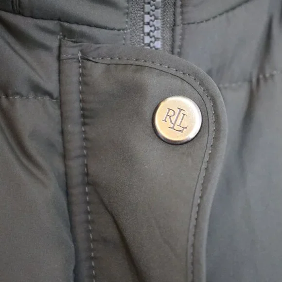 Lauren Ralph Lauren Padded Down Jacket, Litchfield Loden - Picture 3 of 11